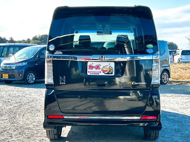 N-BOXカスタム G・ターボLパッケージ ETC バックカメラ 両側電動スライドドア ナビ TV オートクルーズコントロール オートライト HID スマートキー アイドリングストップ 電動格納ミラー ベンチシート CVT 盗難防止システム(16枚目)