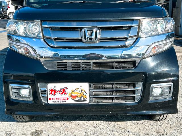 N-BOXカスタム G・ターボLパッケージ ETC バックカメラ 両側電動スライドドア ナビ TV オートクルーズコントロール オートライト HID スマートキー アイドリングストップ 電動格納ミラー ベンチシート CVT 盗難防止システム(27枚目)