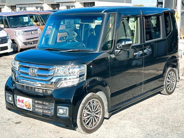N-BOXカスタム G・ターボLパッケージ ETC バックカメラ 両側電動スライドドア ナビ TV オートクルーズコントロール オートライト HID スマートキー アイドリングストップ 電動格納ミラー ベンチシート CVT 盗難防止システム(28枚目)