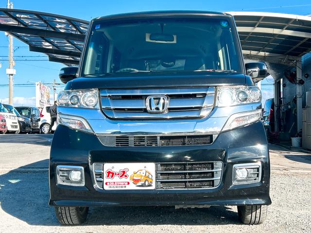 N-BOXカスタム G・ターボLパッケージ ETC バックカメラ 両側電動スライドドア ナビ TV オートクルーズコントロール オートライト HID スマートキー アイドリングストップ 電動格納ミラー ベンチシート CVT 盗難防止システム(41枚目)