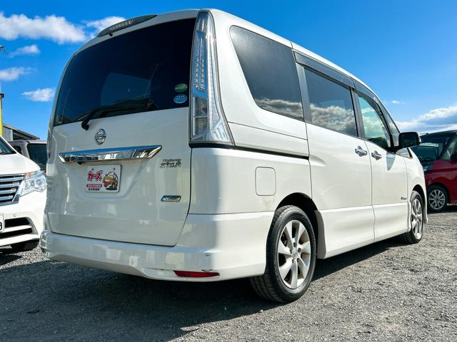 セレナ ハイウェイスター S-ハイブリッド ワンオーナー バックカメラ ナビ TV オートクルーズコントロール 両側スライド・片側電動 スマートキー アイドリングストップ 電動格納ミラー 後席モニター 3列シート ウォークスルー CVT(24枚目)