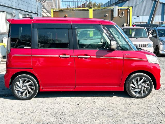 スペーシアカスタム Jスタイル ETC バックカメラ 両側電動スライドドア ナビ TV 衝突被害軽減システム オートライト HID スマートキー アイドリングストップ 電動格納ミラー シートヒーター ベンチシート CVT(15枚目)