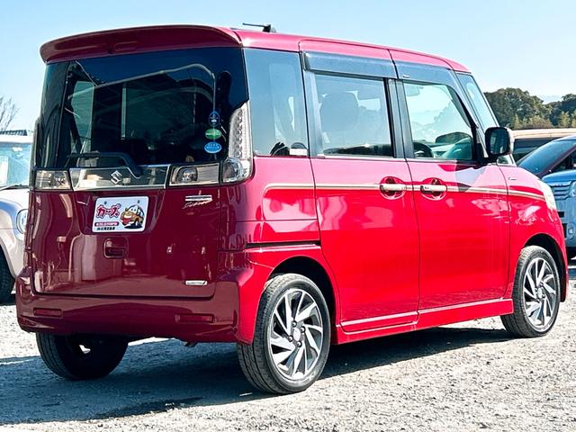 スペーシアカスタム Jスタイル ETC バックカメラ 両側電動スライドドア ナビ TV 衝突被害軽減システム オートライト HID スマートキー アイドリングストップ 電動格納ミラー シートヒーター ベンチシート CVT(18枚目)