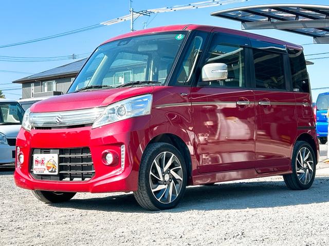 スペーシアカスタム Jスタイル ETC バックカメラ 両側電動スライドドア ナビ TV 衝突被害軽減システム オートライト HID スマートキー アイドリングストップ 電動格納ミラー シートヒーター ベンチシート CVT(35枚目)