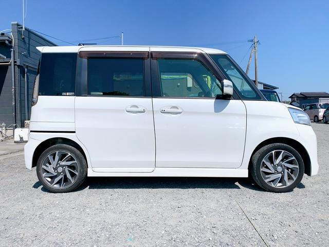 スペーシアカスタム ＴＳ　両側電動スライドドア　ナビ　ＴＶ　衝突被害軽減システム　オートライト　ＨＩＤ　スマートキー　アイドリングストップ　電動格納ミラー　ベンチシート　ＣＶＴ　盗難防止システム　ＡＢＳ　ＣＤ　ＤＶＤ再生（16枚目）