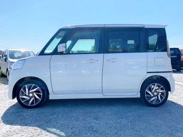 スペーシアカスタム ＴＳ　両側電動スライドドア　ナビ　ＴＶ　衝突被害軽減システム　オートライト　ＨＩＤ　スマートキー　アイドリングストップ　電動格納ミラー　ベンチシート　ＣＶＴ　盗難防止システム　ＡＢＳ　ＣＤ　ＤＶＤ再生（20枚目）