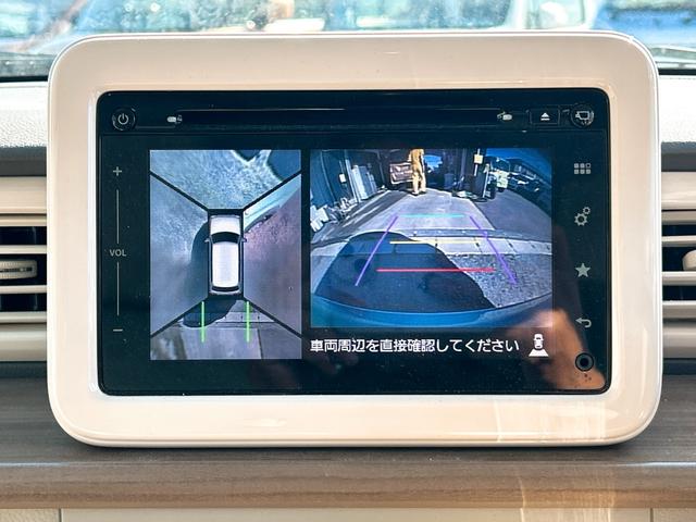 アルトラパン Ｓ　全周囲カメラ　ナビ　ＴＶ　衝突被害軽減システム　オートライト　ＨＩＤ　スマートキー　アイドリングストップ　電動格納ミラー　シートヒーター　ベンチシート　ＣＶＴ　盗難防止システム　ＡＢＳ　ＥＳＣ　ＣＤ（3枚目）