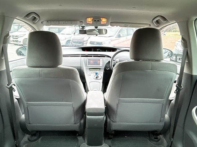 プリウス S ドライブレコーダー ETC バックカメラ ナビ TV アルミホイール オートライト CVT スマートキー 電動格納ミラー 盗難防止システム CD ミュージックプレイヤー接続可 衝突安全ボディ ABS(37枚目)