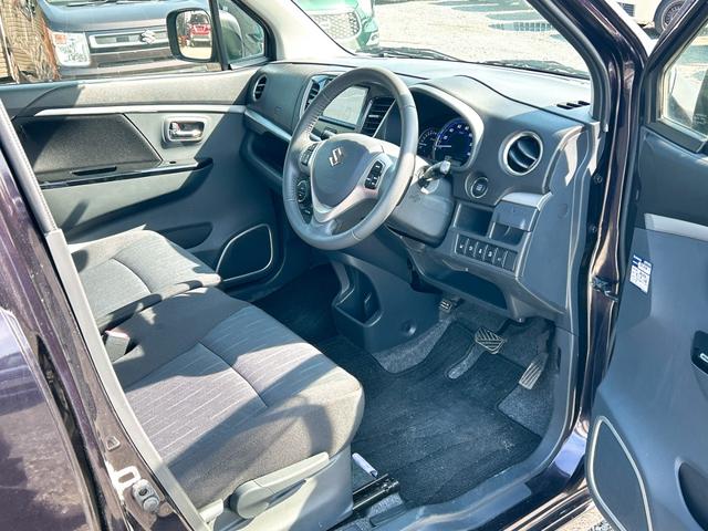 ワゴンＲスティングレー Ｔ　ナビ　ＴＶ　オートクルーズコントロール　衝突被害軽減システム　オートライト　ＨＩＤ　スマートキー　アイドリングストップ　電動格納ミラー　シートヒーター　ベンチシート　ＣＶＴ　盗難防止システム　ＡＢＳ（25枚目）