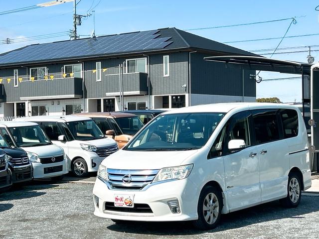 セレナ ハイウェイスター S-ハイブリッド ETC オートクルーズコントロール 両側電動スライドドア オートライト スマートキー アイドリングストップ 電動格納ミラー 後席モニター CVT アルミホイール 盗難防止システム 衝突安全ボディ(31枚目)