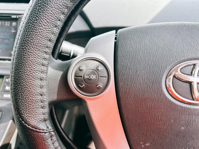 プリウス Ｌ　ＥＴＣ　バックカメラ　アルミホイール　ＣＶＴ　スマートキー　電動格納ミラー　盗難防止システム　ＣＤ　Ｂｌｕｅｔｏｏｔｈ　衝突安全ボディ　ＡＢＳ　ＥＳＣ　エアコン　パワーステアリング　パワーウィンドウ（45枚目）