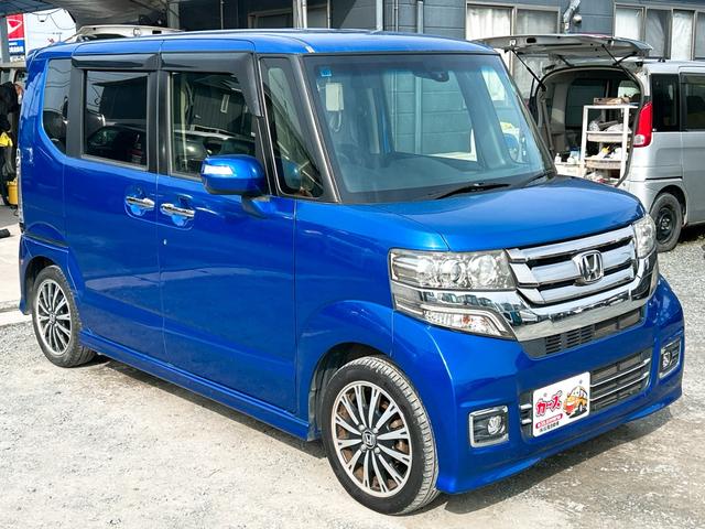 N-BOXカスタム G・ターボLパッケージ バックカメラ 両側電動スライドドア ナビ TV オートクルーズコントロール 衝突被害軽減システム オートライト HID スマートキー アイドリングストップ 電動格納ミラー ベンチシート CVT(14枚目)