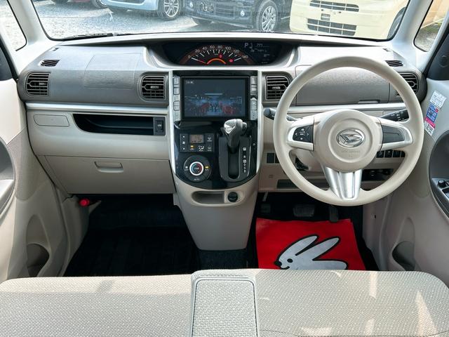 タント Ｘ　ＳＡ　ワンオーナー　ＥＴＣ　バックカメラ　両側スライド・片側電動　ナビ　ＴＶ　衝突被害軽減システム　オートライト　スマートキー　アイドリングストップ　電動格納ミラー　ベンチシート　ＣＶＴ　盗難防止システム（2枚目）