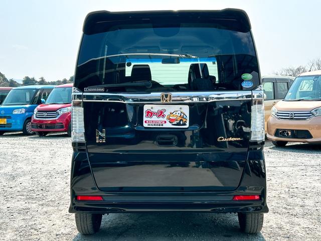 N-BOXカスタム G・Lパッケージ ETC バックカメラ 両側スライド・片側電動 ナビ TV オートライト HID スマートキー アイドリングストップ 電動格納ミラー ベンチシート CVT 盗難防止システム ABS ESC CD USB(17枚目)