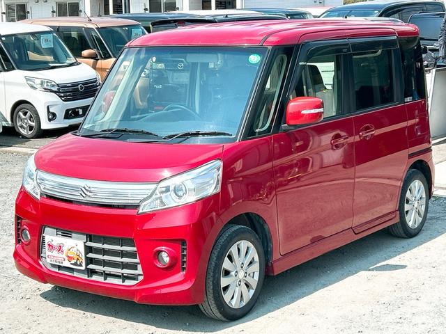 スペーシアカスタム ＸＳ　ＥＴＣ　両側スライド・片側電動　オートライト　ＨＩＤ　スマートキー　アイドリングストップ　電動格納ミラー　ベンチシート　ＣＶＴ　盗難防止システム　ＡＢＳ　アルミホイール　衝突安全ボディ　エアコン（23枚目）