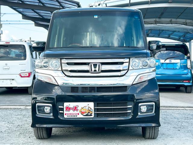 N-BOXカスタム G・ターボLパッケージ ドライブレコーダー ETC バックカメラ 両側電動スライドドア ナビ TV オートクルーズコントロール オートライト HID スマートキー アイドリングストップ 電動格納ミラー ベンチシート CVT(12枚目)