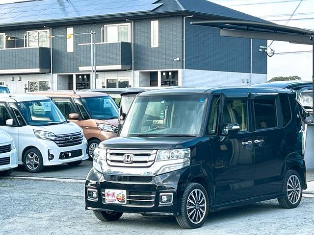 N-BOXカスタム G・ターボLパッケージ ドライブレコーダー ETC バックカメラ 両側電動スライドドア ナビ TV オートクルーズコントロール オートライト HID スマートキー アイドリングストップ 電動格納ミラー ベンチシート CVT(24枚目)