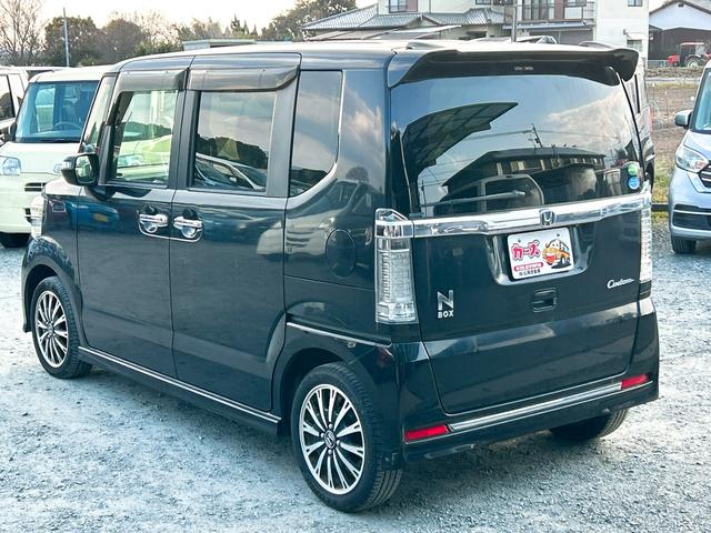 N-BOXカスタム G・ターボLパッケージ ドライブレコーダー ETC バックカメラ 両側電動スライドドア ナビ TV オートクルーズコントロール オートライト HID スマートキー アイドリングストップ 電動格納ミラー ベンチシート CVT(32枚目)