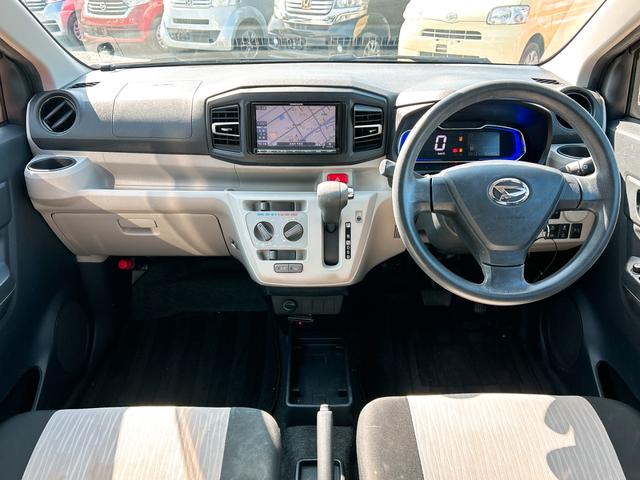 ミライース X SAIII ETC バックカメラ ナビ TV クリアランスソナー 衝突被害軽減システム オートマチックハイビーム LEDヘッドランプ キーレスエントリー アイドリングストップ 電動格納ミラー CVT(2枚目)