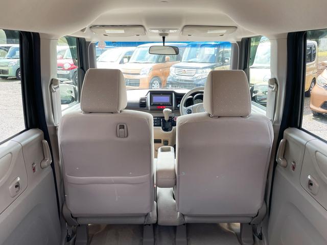 Ｎ－ＢＯＸ Ｇ・Ｌパッケージ　両側スライド・片側電動　ナビ　ＴＶ　スマートキー　アイドリングストップ　電動格納ミラー　ベンチシート　ＣＶＴ　盗難防止システム　ＡＢＳ　ＥＳＣ　ＣＤ　ＵＳＢ　衝突安全ボディ　エアコン（35枚目）