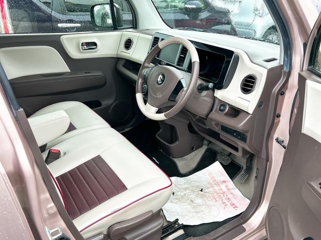 ＭＲワゴンＷｉｔ ＸＳ　オートライト　ＨＩＤ　スマートキー　アイドリングストップ　電動格納ミラー　ベンチシート　ＣＶＴ　盗難防止システム　ＡＢＳ　革シート　アルミホイール　衝突安全ボディ　エアコン　パワーステアリング（44枚目）