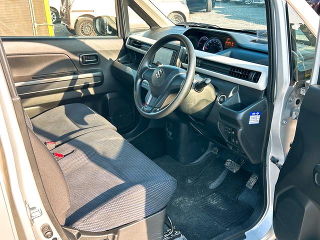 ワゴンＲ ハイブリッドＦＸ　ＥＴＣ　バックカメラ　ナビ　ＴＶ　レーンアシスト　衝突被害軽減システム　オートライト　スマートキー　アイドリングストップ　電動格納ミラー　シートヒーター　ベンチシート　ＣＶＴ　盗難防止システム　ＡＢＳ（21枚目）