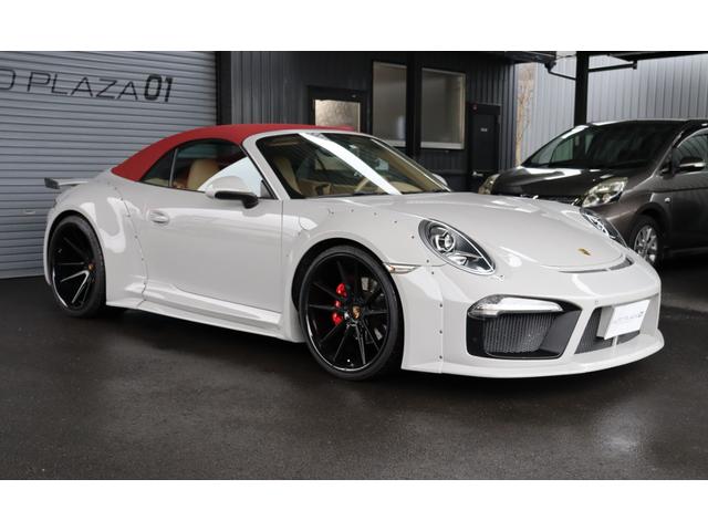 ９１１ ９１１カレラ　カブリオレ　ＥＵＲ－ＧＴＲワイドボディキット　ＥＵＲ２１インチアルミホイール　ＥＵＲ可変バルブマフラー　エントリードライブ　シートヒータ・ベンチレーション　クリアランスソナー　ナビ　フルセグ　バックカメラ　ＥＴＣ（49枚目）