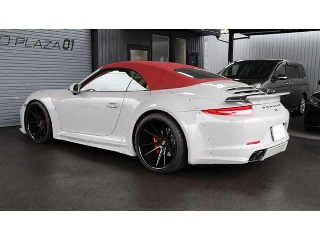 ９１１ ９１１カレラ　カブリオレ　ＥＵＲ－ＧＴＲワイドボディキット　ＥＵＲ２１インチアルミホイール　ＥＵＲ可変バルブマフラー　エントリードライブ　シートヒータ・ベンチレーション　クリアランスソナー　ナビ　フルセグ　バックカメラ　ＥＴＣ（55枚目）