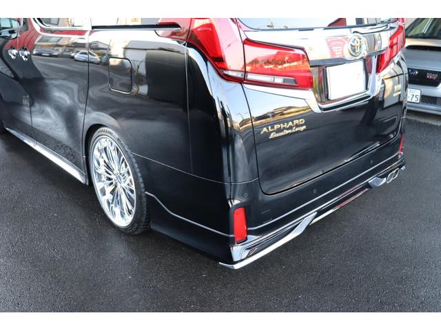 アルファードハイブリッド エグゼクティブラウンジＳ　モデリスタエアロ　外品エアサス　２１インチＡＷ　ＪＢＬサウンド　サンルーフ　デジタルインナーミラー　フリップダウンモニター　パノラミックビューモニター　両側パワースライドドア　電動ステップ（31枚目）