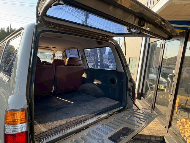 ランドクルーザー80 オートエアコン 電動格納ミラー シートヒーター レザー調シートカバー ナビ パワーウィンドウ パワーステアリング 4WD(16枚目)