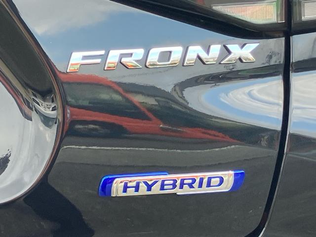 フロンクス ベースグレード　Ｂｌｕｅｔｏｏｔｈ　アラウンドビューモニター　クルーズコントロール　ドライブレコーダー　レーンアシスト　衝突軽減ブレーキ　ＥＴＣ　ワイヤレス充電　ヘッドアップディスプレイ（76枚目）