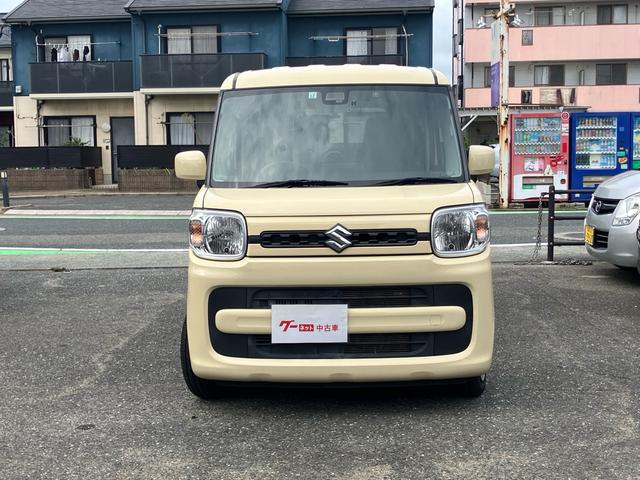 スペーシア ハイブリッドＧ　ハイブリットＧ　障害物ソナー　セキュリティーアラーム　テレビ　アイドリングＳ　Ｂｌｕｅｔｏｏｔｈ音楽　スマートキープッシュスタート　ＥＴＣ装備　ＡＵＴＯエアコン　ＥＳＰ付　キーレススタートシステム（2枚目）