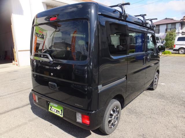 エブリイ ジョイン　５ＡＧＳ車　２速発進　ハイルーフ　ルーフキャリア　８インチメモリーナビ　フルセグＴＶ　ＤＶＤ再生　Ｂｌｕｅｔｏｏｔｈ　バックカメラ　ドライブレコーダ　フォグランプ　ＥＴＣ　社外１２インチアルミホイール（8枚目）