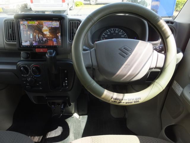 エブリイ ジョイン　５ＡＧＳ車　２速発進　ハイルーフ　ルーフキャリア　８インチメモリーナビ　フルセグＴＶ　ＤＶＤ再生　Ｂｌｕｅｔｏｏｔｈ　バックカメラ　ドライブレコーダ　フォグランプ　ＥＴＣ　社外１２インチアルミホイール（13枚目）
