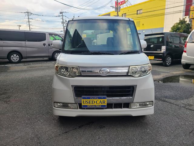 タント カスタムXリミテッド ETC フルセグ Bluetooth バックモニター パワースライドドア スマートキー オートエアコン HIDライト フォグランプ ウインカードアミラー ベンチシート アルミホイール(2枚目)