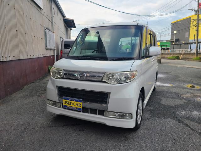 タント カスタムXリミテッド ETC フルセグ Bluetooth バックモニター パワースライドドア スマートキー オートエアコン HIDライト フォグランプ ウインカードアミラー ベンチシート アルミホイール(3枚目)