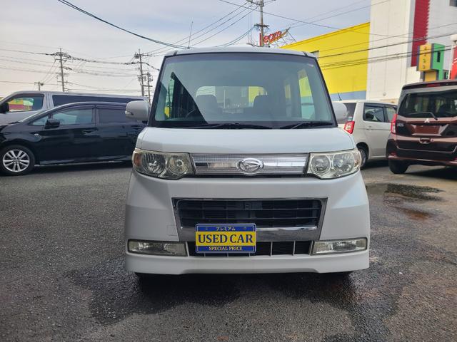 タント Ｘリミテッド　ナビ　フルセグＴＶ　Ｂｌｕｅｔｏｏｔｈ　スマートキー　パワースライドドア　オートエアコン　ＨＩＤライト　フォグランプ　ウインカードアミラー　アルミホイール（2枚目）