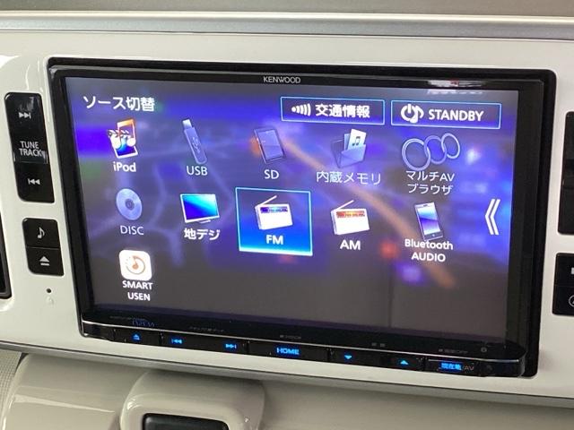 ムーヴキャンバス ＧホワイトアクセントリミテッドＳＡＩＩＩ　メモリーナビ　両側電動スライドドア　パノラマモニター対応　ＬＥＤ　両側オートスライドドア　インテリキー　ナビＴＶ　エアバッグ　横滑り防止装置　ＥＴＣ　キーフリー　サイドエアバッグ　バックモニター（11枚目）