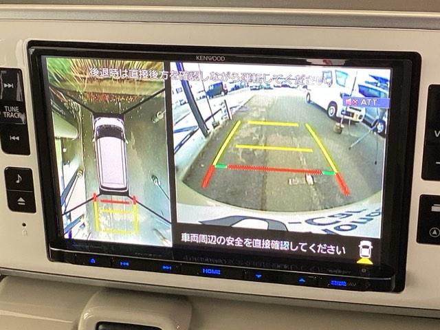 ムーヴキャンバス ＧホワイトアクセントリミテッドＳＡＩＩＩ　メモリーナビ　両側電動スライドドア　パノラマモニター対応　ＬＥＤ　両側オートスライドドア　インテリキー　ナビＴＶ　エアバッグ　横滑り防止装置　ＥＴＣ　キーフリー　サイドエアバッグ　バックモニター（12枚目）