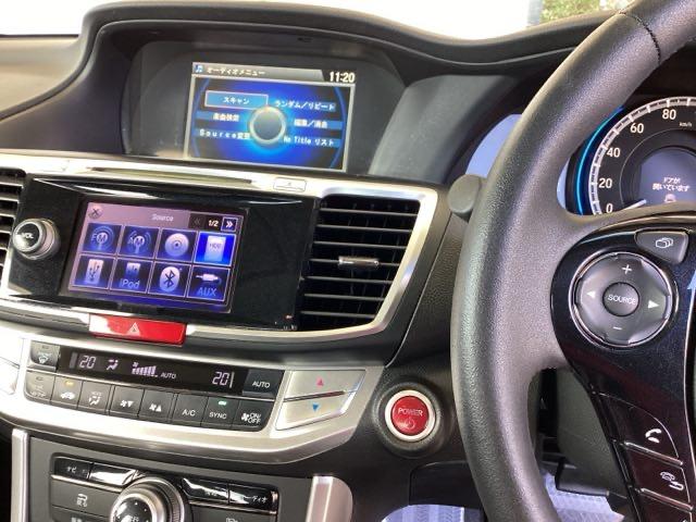 アコードハイブリッド ＬＸ　純正ナビ　電動シート　リアカメラ　リヤカメラ　地デジフルセグ　キーレスエントリーシステム　フルオートエアコン　横滑り防止機能　ナビＴＶ　サイドエアバック　全席パワーウインドウ　オートクルーズ　ＡＢＳ（2枚目）