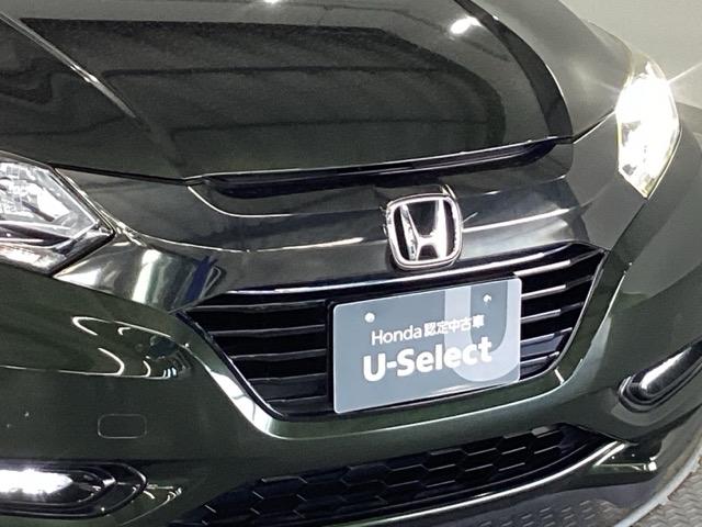 ヴェゼル ハイブリッドＺ・ホンダセンシング　純正メモリーナビ　リアカメラ　ＥＴＣ　レーダーサポート　ＤＶＤ再生機能　整備記録簿　横滑り防止システム　バックアイカメラ　盗難防止装置　フルセ　シートヒーター付　スマ－トキ－　ＥＣＯモード　ＵＳＢ接続（23枚目）
