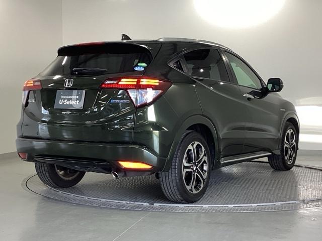 ヴェゼル ハイブリッドＺ・ホンダセンシング　純正メモリーナビ　リアカメラ　ＥＴＣ　レーダーサポート　ＤＶＤ再生機能　整備記録簿　横滑り防止システム　バックアイカメラ　盗難防止装置　フルセ　シートヒーター付　スマ－トキ－　ＥＣＯモード　ＵＳＢ接続（31枚目）