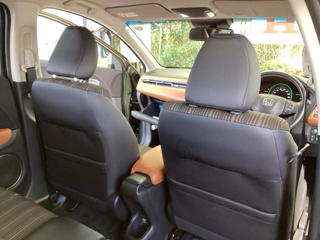 ヴェゼル ハイブリッドＺ・ホンダセンシング　純正メモリーナビ　リアカメラ　ＥＴＣ　レーダーサポート　ＤＶＤ再生機能　整備記録簿　横滑り防止システム　バックアイカメラ　盗難防止装置　フルセ　シートヒーター付　スマ－トキ－　ＥＣＯモード　ＵＳＢ接続（59枚目）