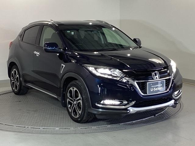 ヴェゼル ＨＶＸ・ホンダセンシングブリリアントスタイルＥＤ　純正メモリーナビ　リアカメラ　ＥＴＣ　誤発進抑制　地デジ　ＬＥＤランプ　オートエアコン　サイドエアバッグ　ＰＳ　ナビＴＶ　盗難防止装置　スマ－トキ－　ＶＳＡ　エアバッグ　ＵＳＢ　ＤＶＤ再生　Ｒカメ（7枚目）