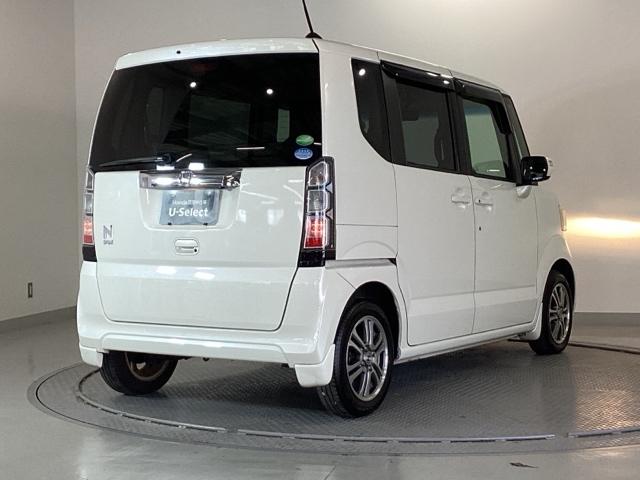 Ｎ－ＢＯＸ Ｇ・Ｌパッケージ　純正メモリーナビ　リアカメラ　１４ＡＷ　バックカメラ付　ＷＡＢ　キーフリーシステム　イモビ　１セグＴＶ　整備点検記録簿　ＰＳ　ＶＳＣ　ＴＶナビ　スマートキー・プッシュスタート　フルオートエアコン（30枚目）