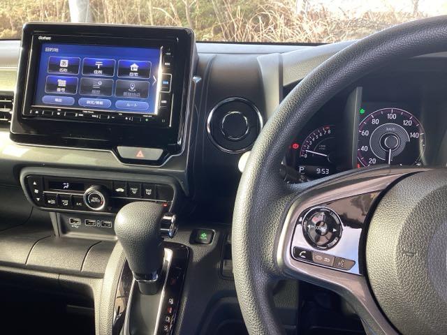 N-WGNカスタム Lホンダセンシング 純正ナビ フルセグ リアカメラ リアセンサー サイドエアバック セキュリティアラーム ETC車載器 オートエアコン VSA Bカメ USB LEDヘッドライト ベンチシート クルーズコントロール(2枚目)