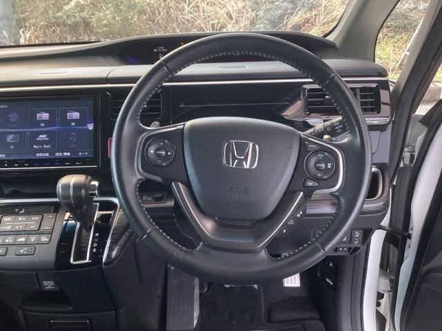 ステップワゴンスパーダ スパーダ・クールスピリットホンダセンシング　純正ナビ　フルセグ　リア席モニター　スマートキ－　リヤカメラ　オートエアコン　アクティブクルーズ　イモビ　シートＨ　キーフリー　カーテンエアバック　アイドリングＳＴＯＰ　ＡＢＳ　ＥＴＣ車載器　ターボ車（18枚目）