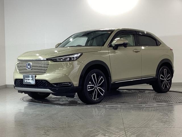 ヴェゼル ｅ：ＨＥＶＺ　ドラレコ　ナビ　Ｒカメラ　ブルートゥース　Ｓヒータ　地デジフルセグＴＶ　定期点検記録簿　電動テールゲート　サイドエアバッグ　後カメラ　前後障害物センサー　横滑防止装置　エアコン　ＬＥＤヘットライト（10枚目）