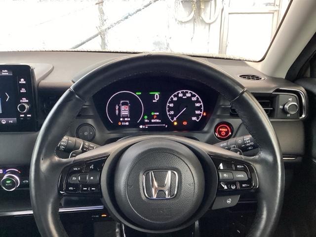 ヴェゼル ｅ：ＨＥＶＺ　ドラレコ　ナビ　Ｒカメラ　ブルートゥース　Ｓヒータ　地デジフルセグＴＶ　定期点検記録簿　電動テールゲート　サイドエアバッグ　後カメラ　前後障害物センサー　横滑防止装置　エアコン　ＬＥＤヘットライト（26枚目）