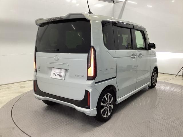 N-BOXカスタム ベースグレード HondaCONNECT対応純正メモリーナビ ドラレコ アクティブクルーズ フルセグ対応 前席シートヒーター イモビライザー USB 運転席エアバッグ スマートキー&プッシュスタート LEDヘッド(8枚目)